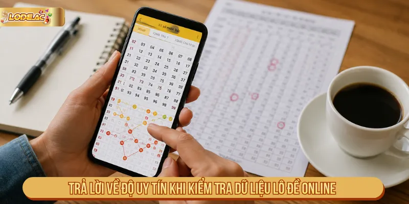 Cách kiểm tra dữ liệu lô đề online phụ thuộc từng nền tảng